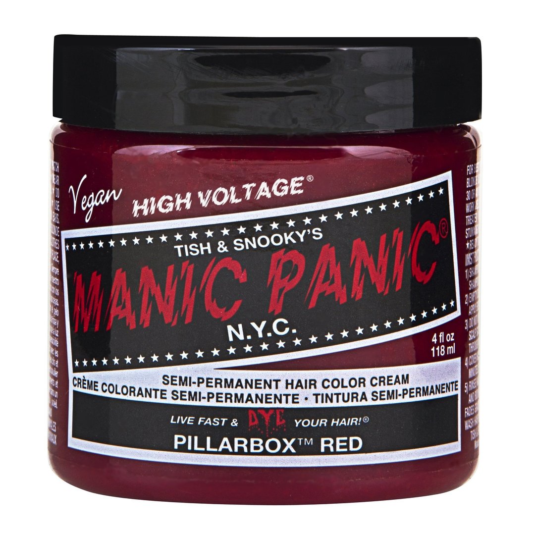 MANIC PANIC] Pillarbox Red – crazyhaircolor